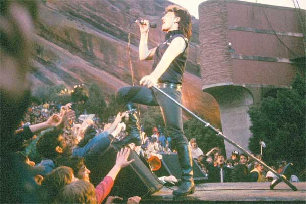 Bono live at Red Rocks 1983